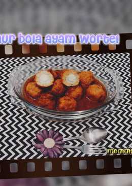 Semur Bola Ayam Wortel