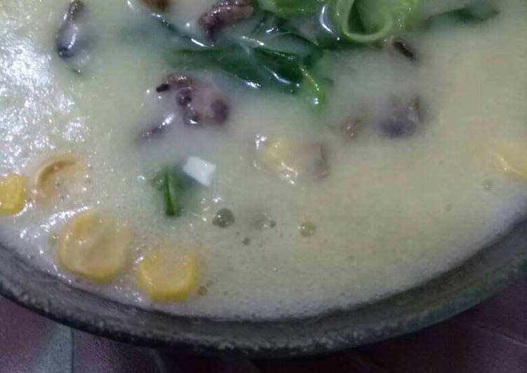 Resep Krim Sup Jagung Bayam Kiriman dari Mawar Juwita Riana Simanjuntak