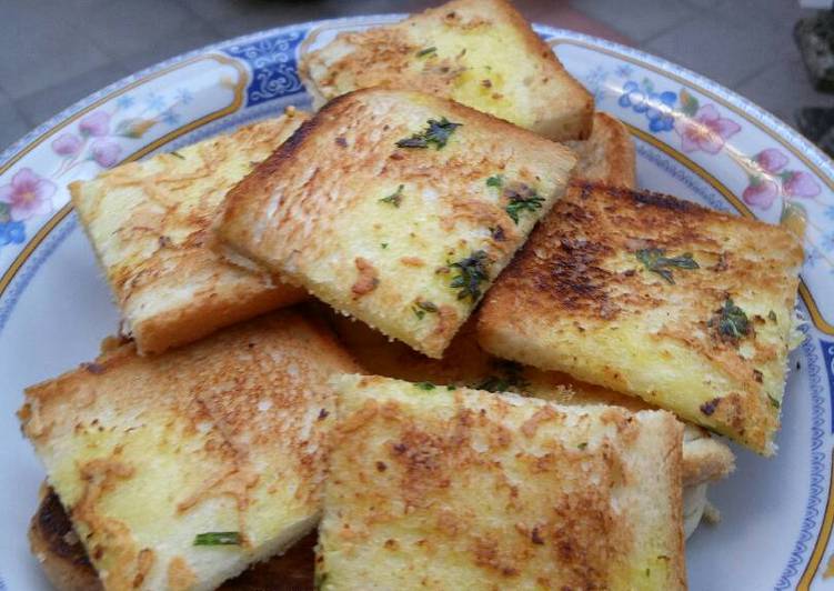 Resep Garlic Bread Kiriman dari Rastra Tri Murdihartanti