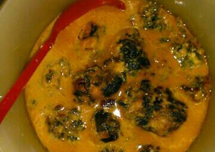 resep Gulai daun singkong praktis