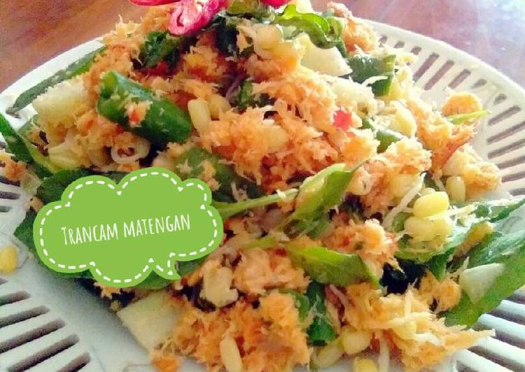 resep masakan Urap bumbu trancam