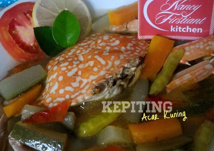  Resep KEPITING Acar Kuning oleh Nancy Firstiant s Kitchen 