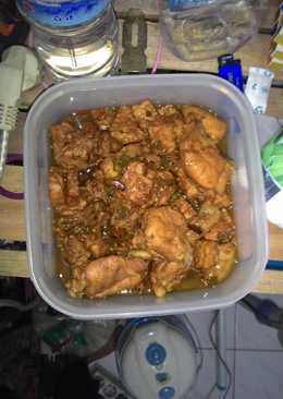 Semur Ayam Tempe Ala Anak Kos