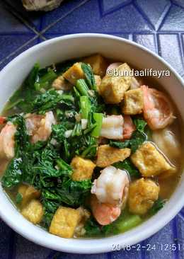 Sayur Sawi Tahu Udang