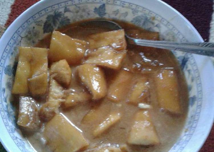 gambar untuk resep makanan Singkong thai versi campur