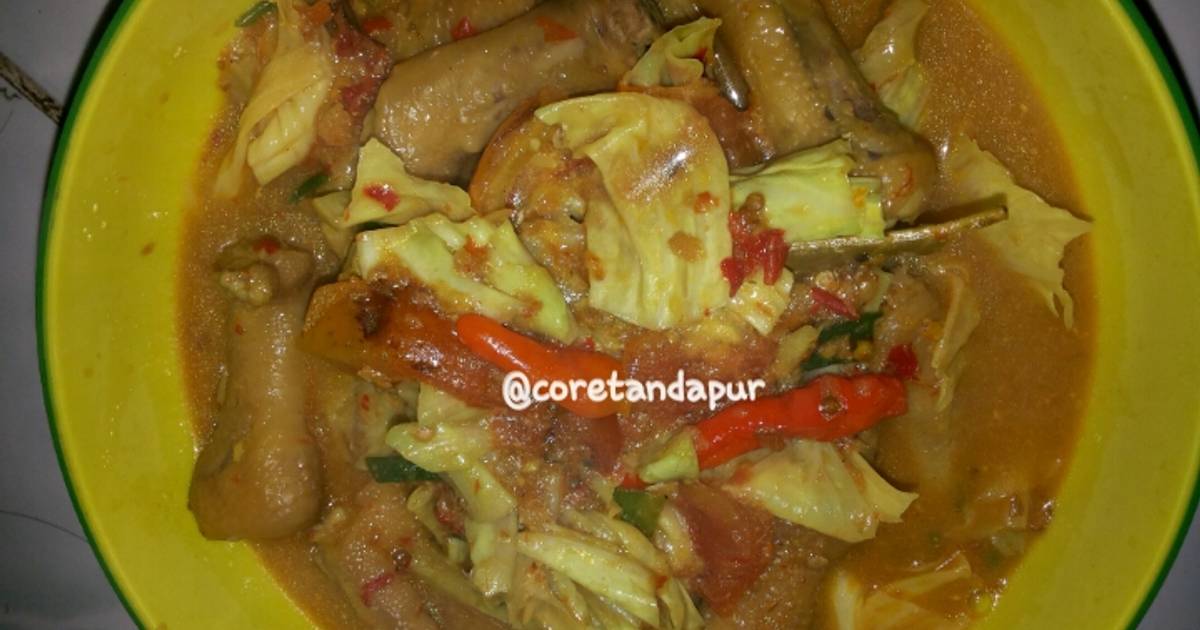 Resep Tongseng Ceker Ayam Cihuuuy ala RENY EKA SAPUTRI