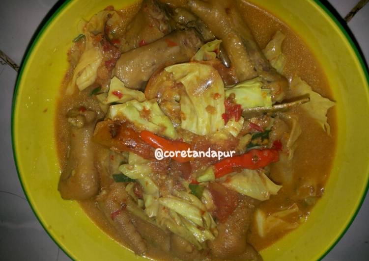 resep Tongseng Ceker Ayam Cihuuuy