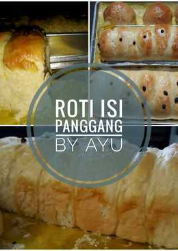 Roti isi panggang (coklat, keju, abon, kacang)