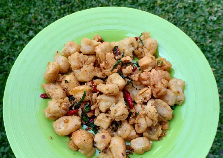 resep makanan Tahu cabe garam