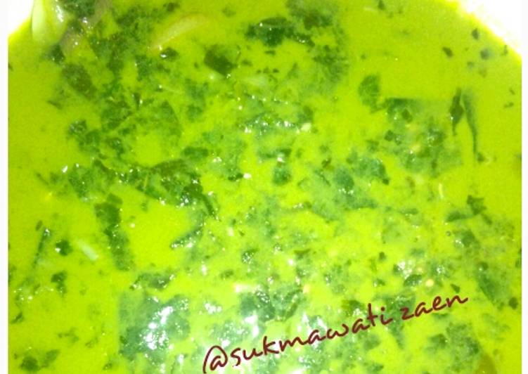 Resep Gulai Daun Ubi Tumbuk Oleh Sukmawati Zaen