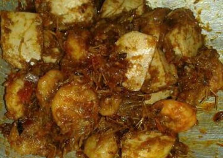 cara membuat Udang telur putih saos tomat pedas