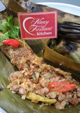 Nasi Merah Bakar Ikan Tuna Mangga Muda (Diet Enak Diabetes)