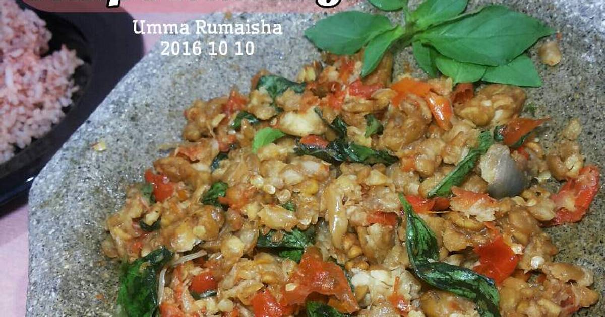  Resep  Sambal Tempe Kemangi oleh Muda Masak Mudah Cookpad