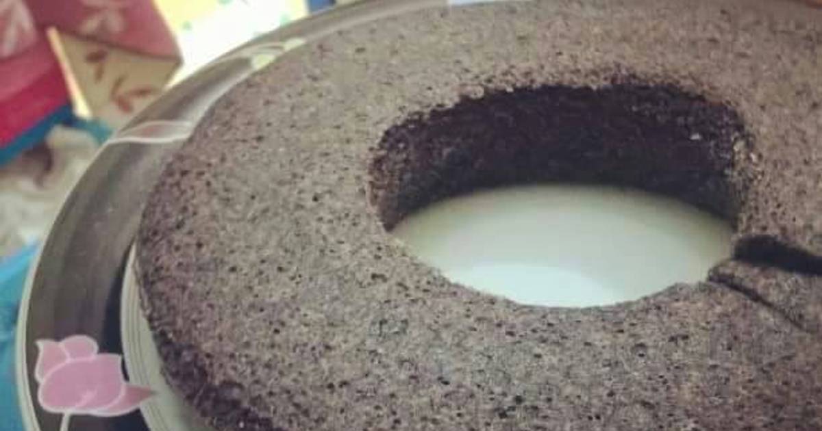 Resep Bolu kukus ketan hitam