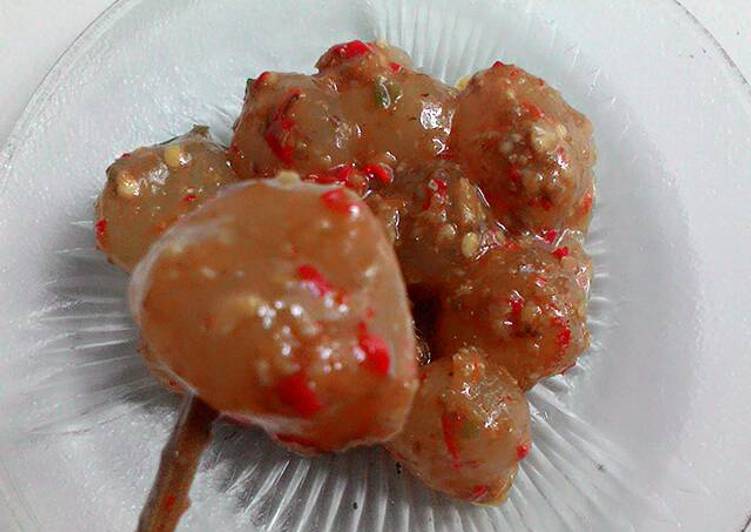  Resep  Cilok empuk sambal  kacang  oleh Ross Cookpad