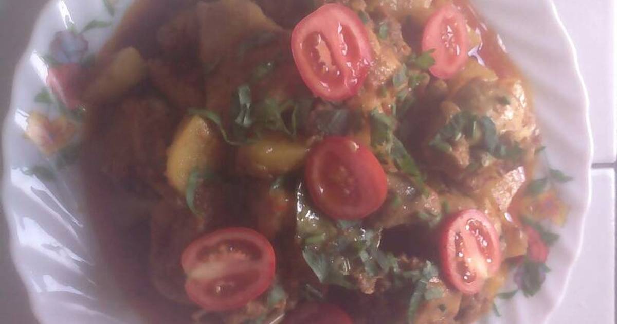 Resep Ayam rica kuning simpel ala Lisa Herawati