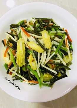 Tumis sayur buncis & rumput laut #menusehat & sederhana