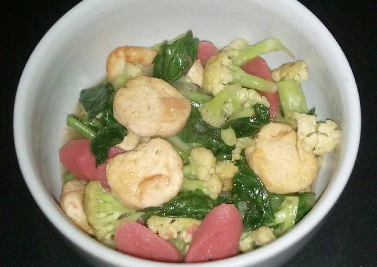 Tumis Tofu sayuran
