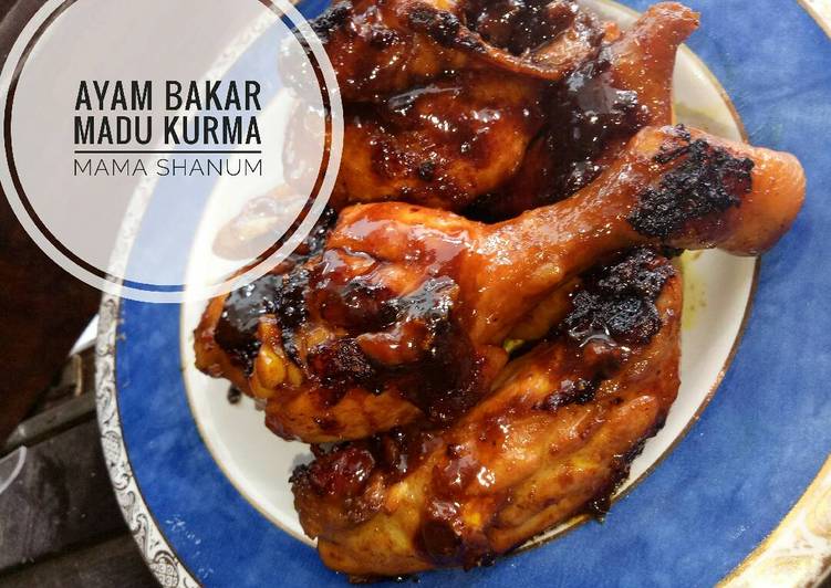 resep lengkap untuk Ayam bakar madu kurma