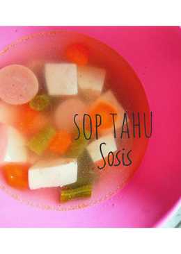 Sop Tahu Sosis Simpel