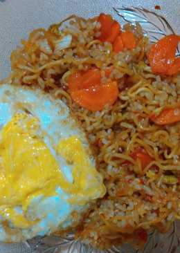 Nasi goreng mawut simple praktis