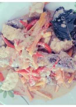Gulai manis ikan dencis bumbu gulai palak ikan