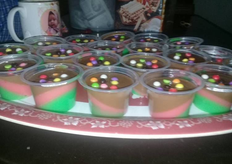 gambar untuk resep makanan Agar pelangi