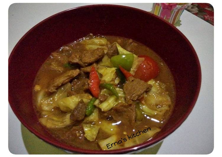 resep masakan Tongseng Kambing