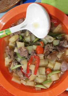 Sambel goreng hati kentang simpel tanpa santan