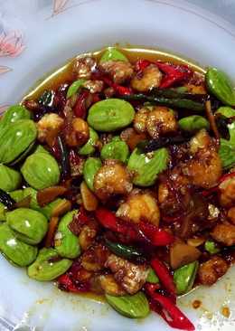 Oseng udang+ pete