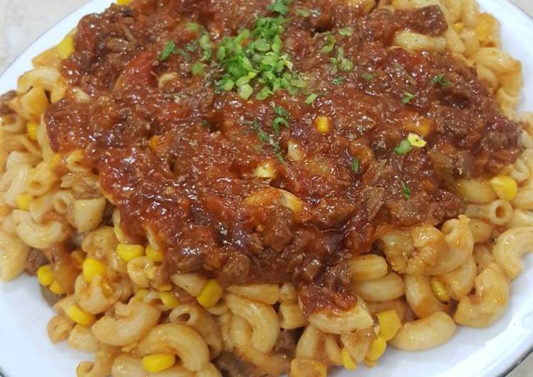 resep masakan Makroni bumbu la fonte