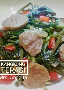 OSENG "tangkringan bancet" KANGKUNG terasi