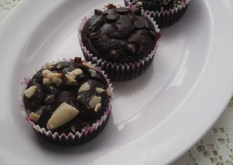 resep lengkap untuk Banana Cup Cake#no egg