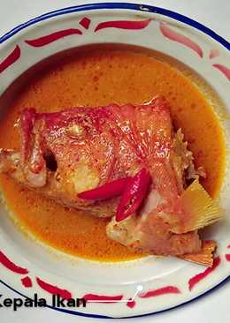 Gulai kepala ikan kerapu #kamismanis