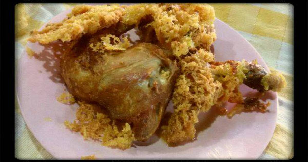 Resep Ayam Goreng Mbok Berek Kremes ala Betty yuliasari Hasan