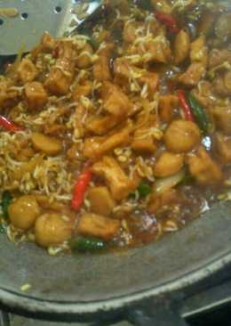 Oseng tauge tahu spesial bakso