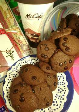 Cookies coklat renyah (no mixer)