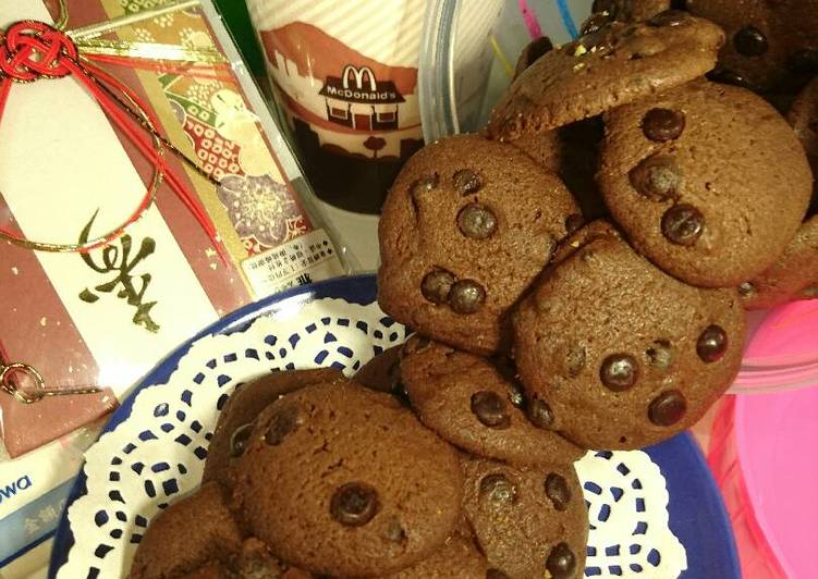 Resep Cookies coklat renyah (no mixer)