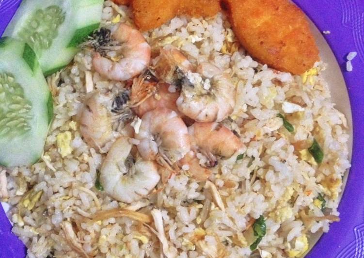 resep lengkap untuk Nasi goreng spesial