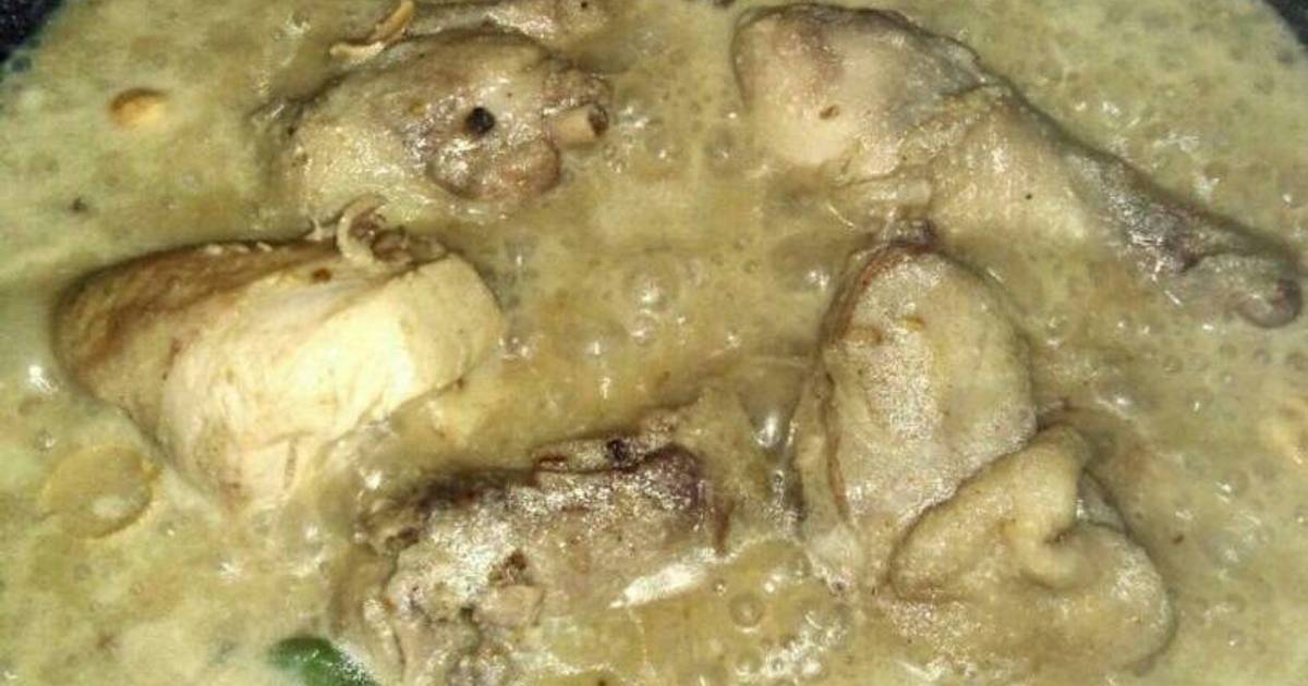 Resep Ayam masak putih ala winnie_dn