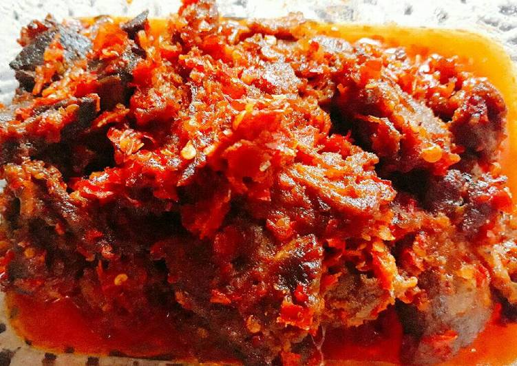 cara membuat Belado daging sapi #KitaBerbagi