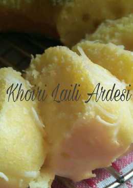 Cheese Brudel Cake (sikue ragi no mixer)