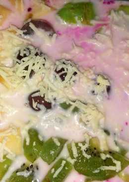 Salad buah yogurt