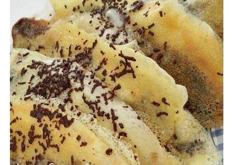 resep lengkap untuk Leker Crepes Basah