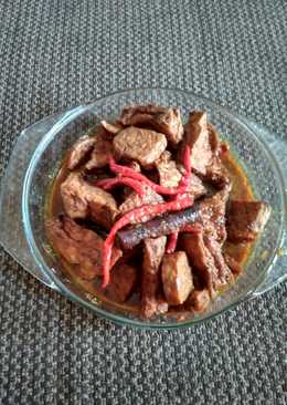 Semur tahu tempe simple