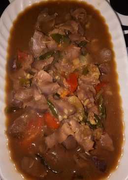 Ampela ayam saos tiram