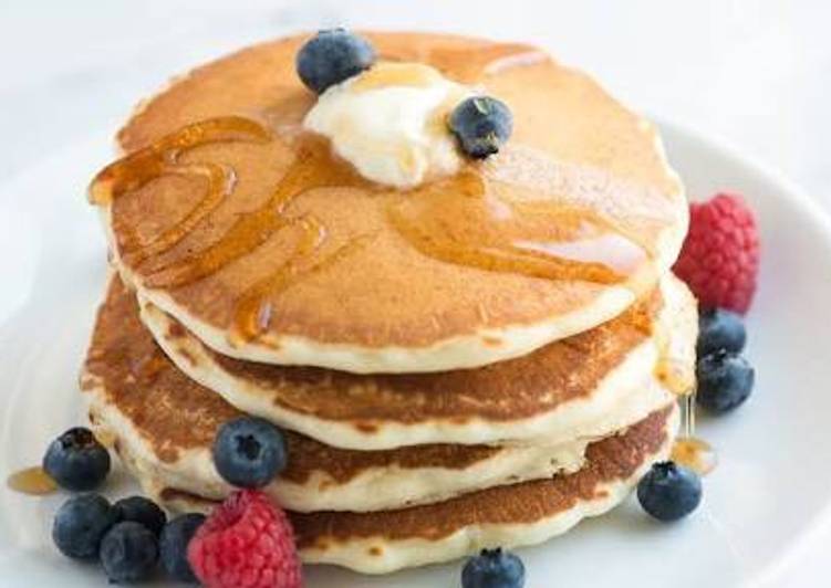 resep masakan Fluffy pancake