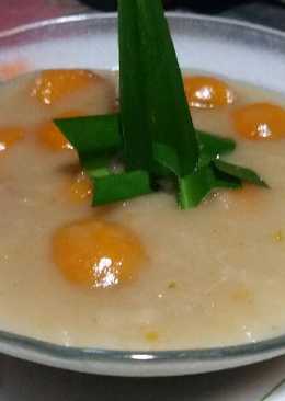 Bubur sum-sum bola2orange isi gula jawa