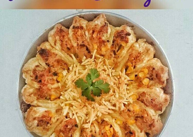 gambar untuk cara membuat Pizza Tuna Corn (postingrame2_ikan)