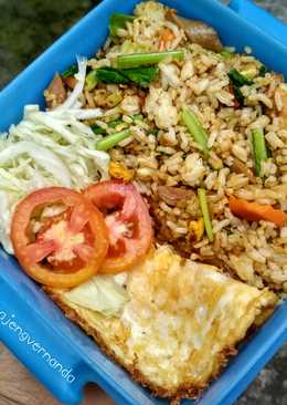 Nasi goreng sayur #bekaltercinta